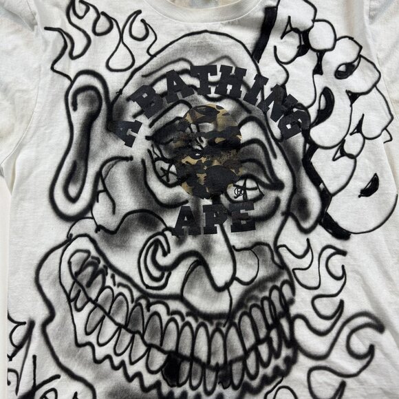 Bape Custom Graffiti Tee - Picture 3 of 7